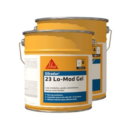 Sika Sikadur 23 Lo-Mod 2-Component Epoxy Resin Binder 4 Gallon Unit 106595